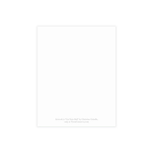 Cat Yarn Ball Blank Card Bundles (w/envelopes)