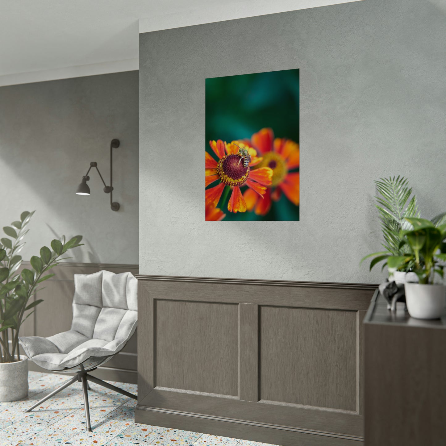 Fashionable Sweat Bee Fine Art Print