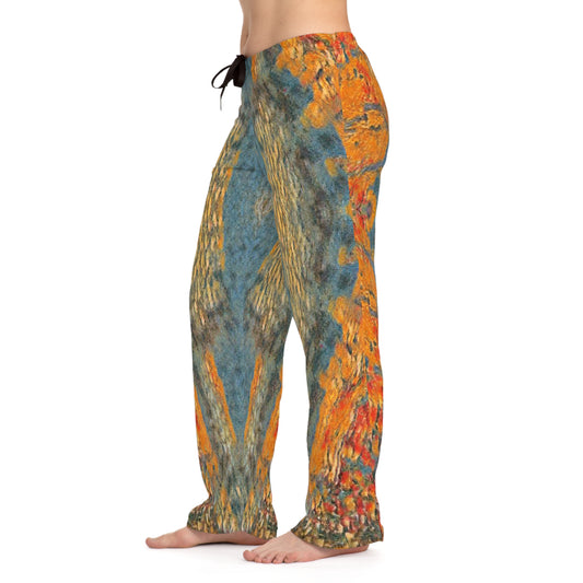 The Colors of Sunset Painting Women's Pajama Pants