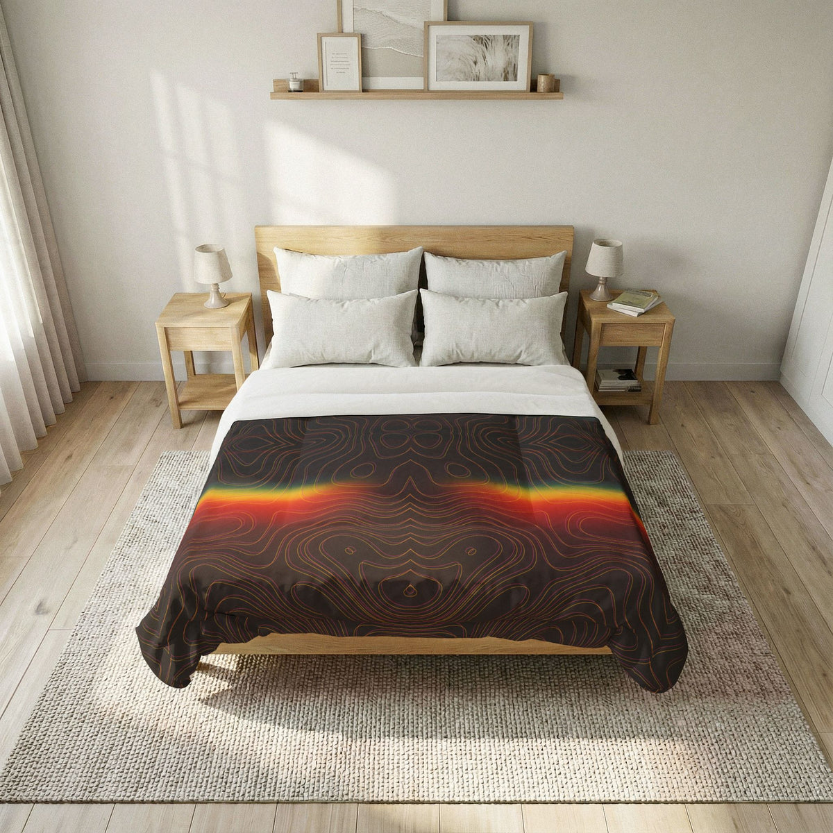 Spectral Heat Wave 100% Cotton Comforter