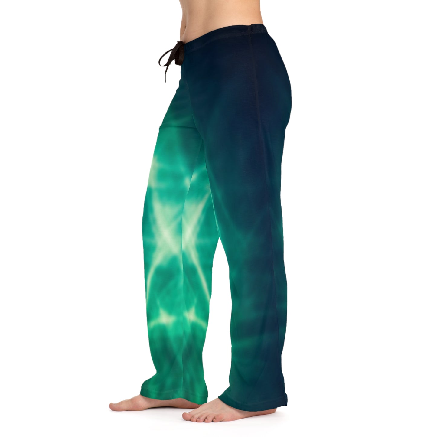 Electric Green Light Women's Pajama Pants