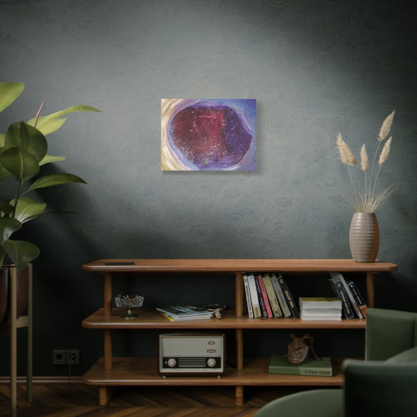 Plato's Cave Painting Canvas Print | Abstract Art