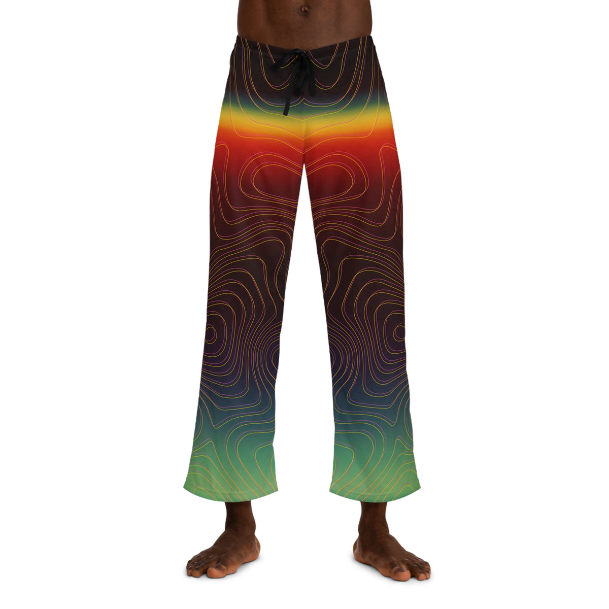 Spectral Heat Wave Men's Pajama Pants