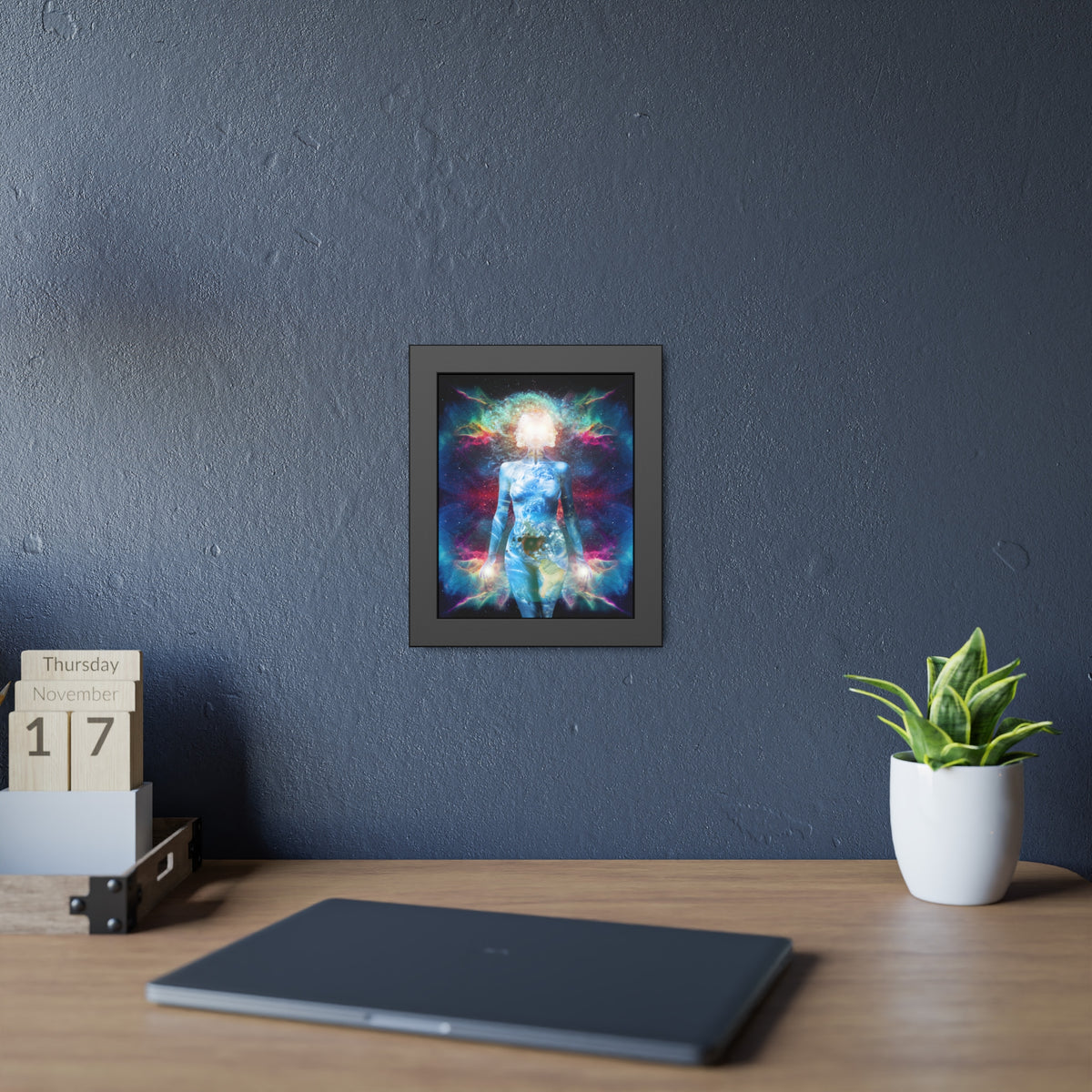 21st Century Gaia Framed Print | Surreal Art