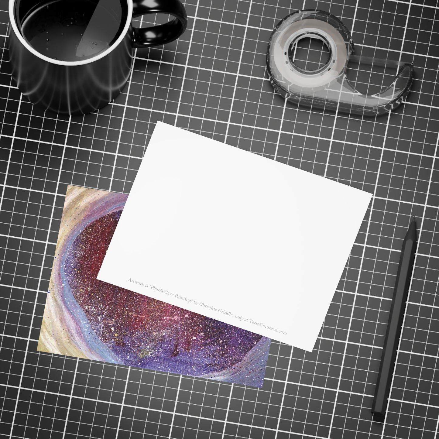 Plato's Cave Painting Blank Card Bundles (w/envelopes)