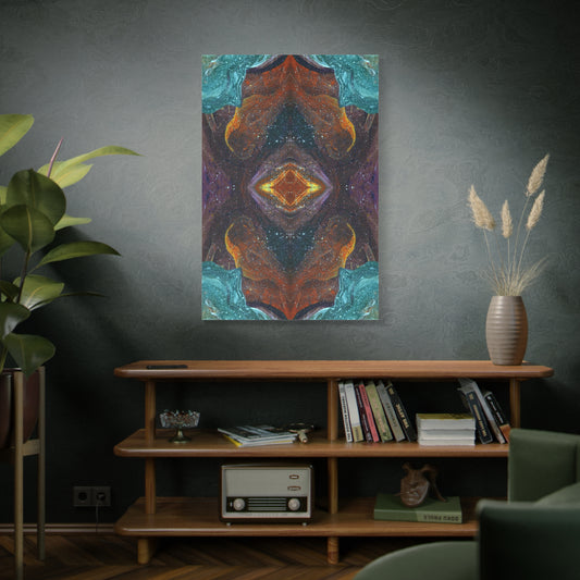 The Symmetry of Life Canvas Print | Abstract Art