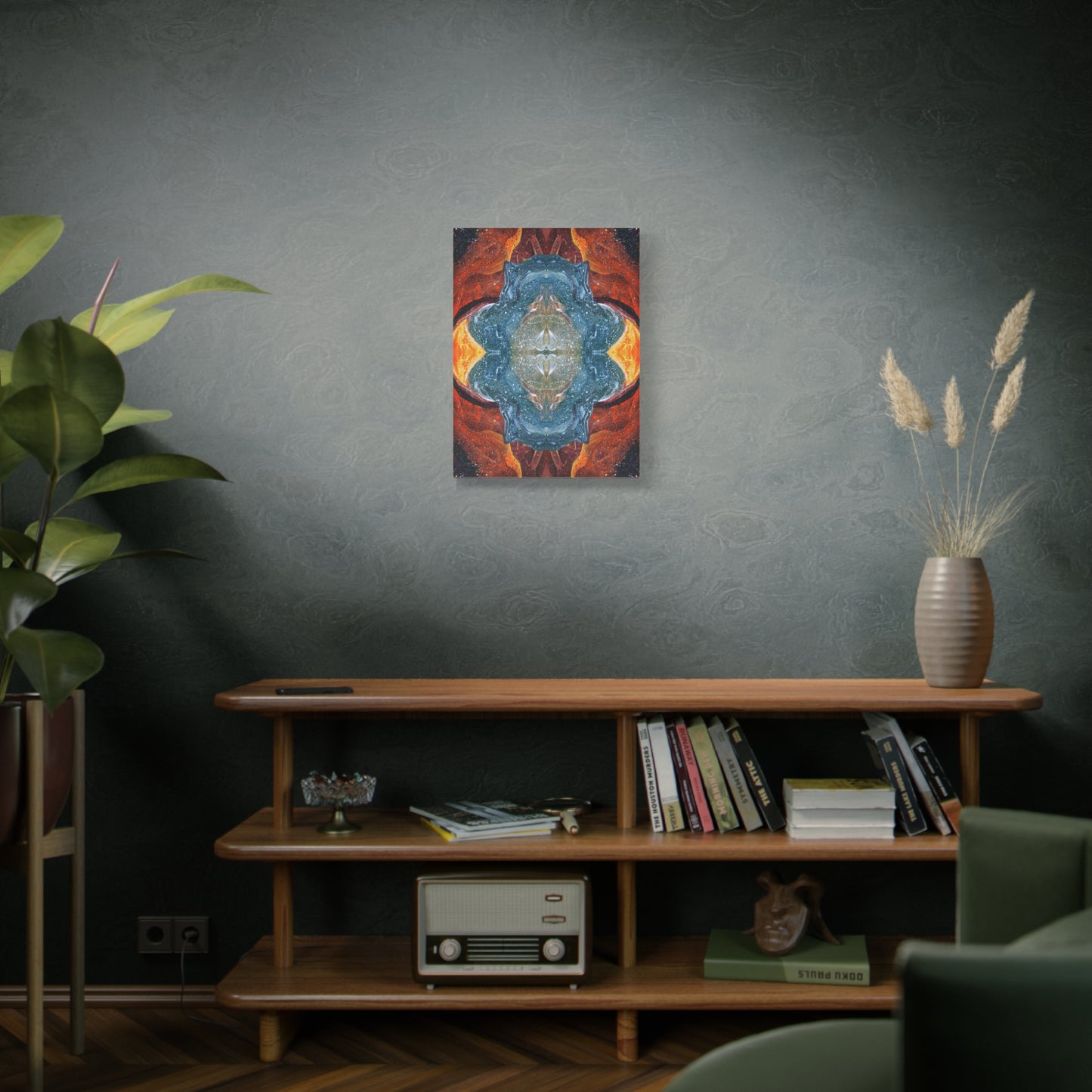 Cosmic Cell Division Canvas Print | Abstract Art
