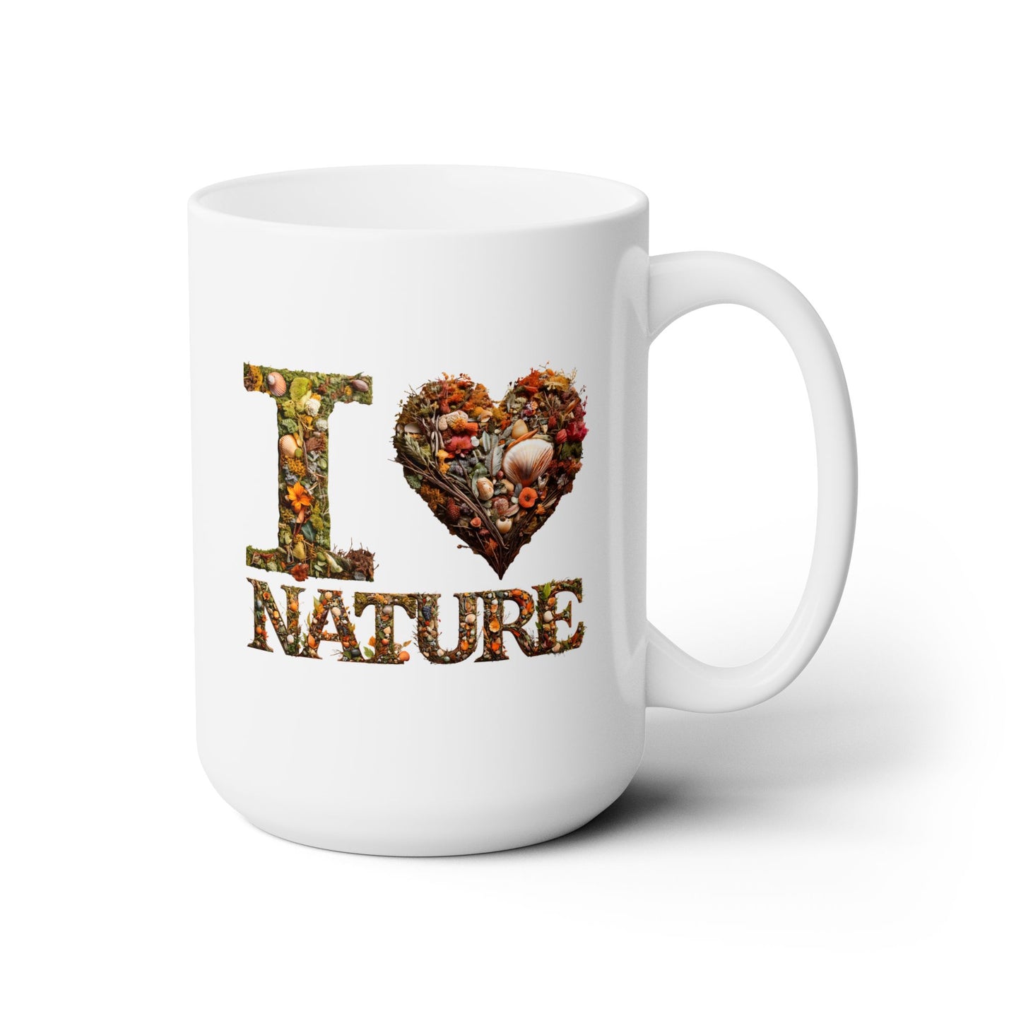 I Heart Nature 15oz Ceramic Mug