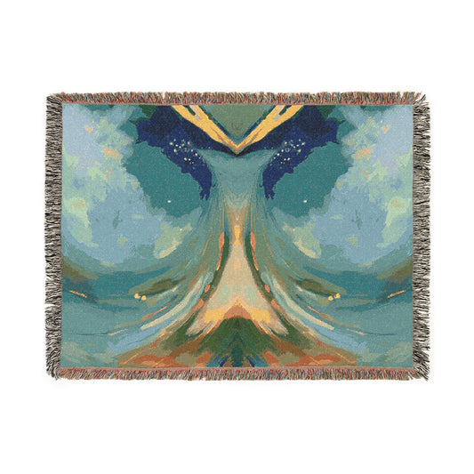 Oceanids 100% Cotton Woven Blanket (3 sizes)