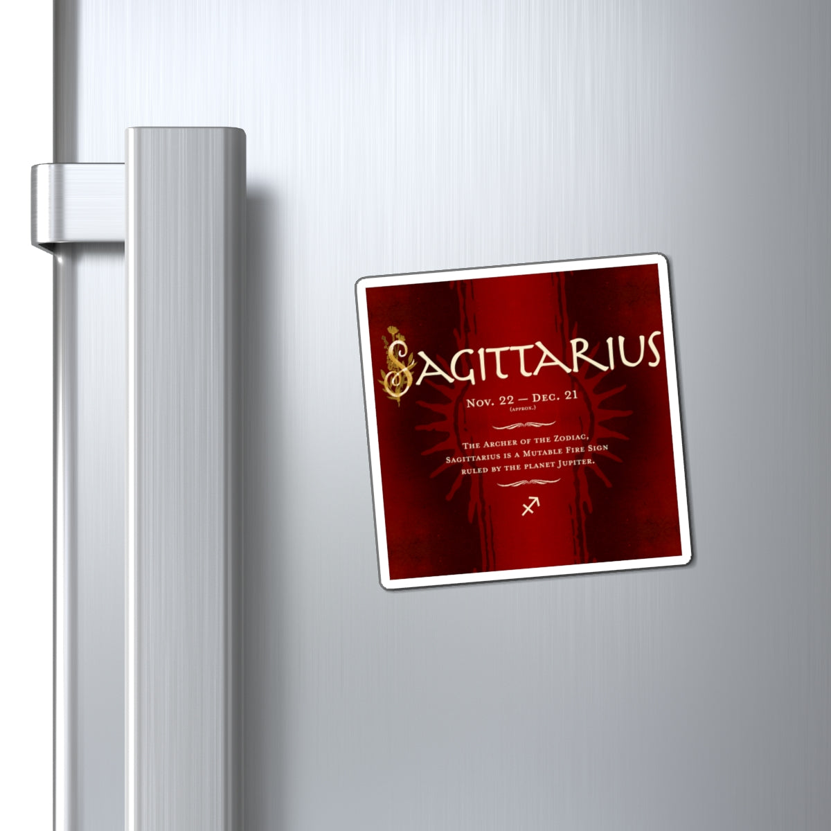 Sagittarius Zodiac Vibes 3-inch Vinyl Magnet