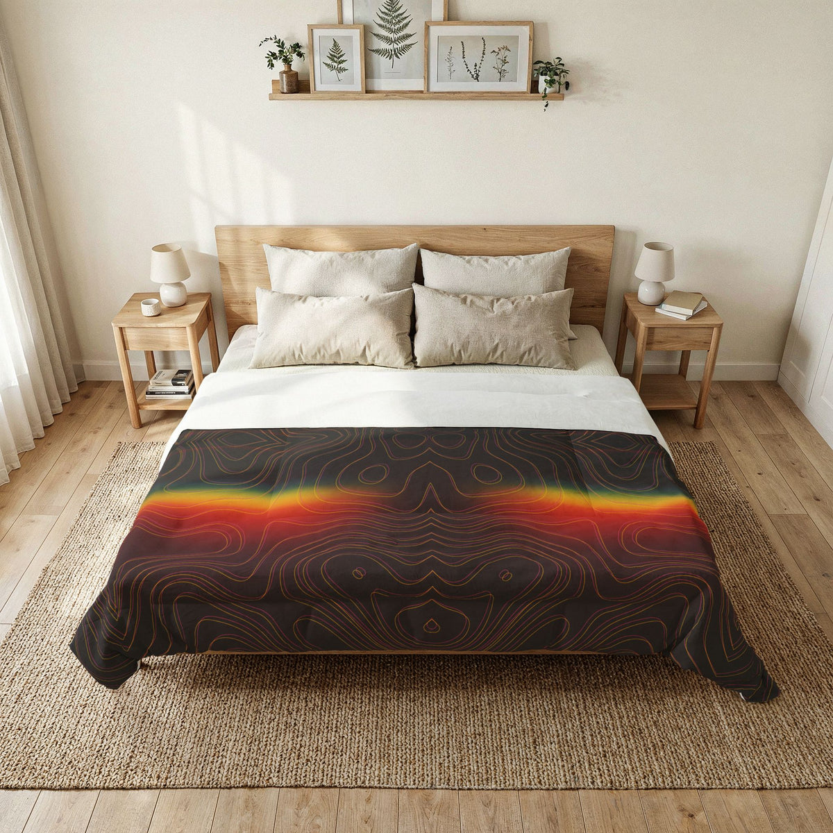Spectral Heat Wave 100% Cotton Comforter