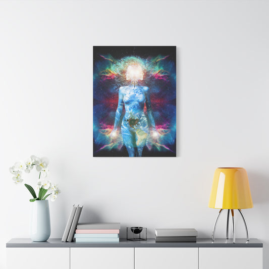 21st Century Gaia Canvas Print | Surreal Art