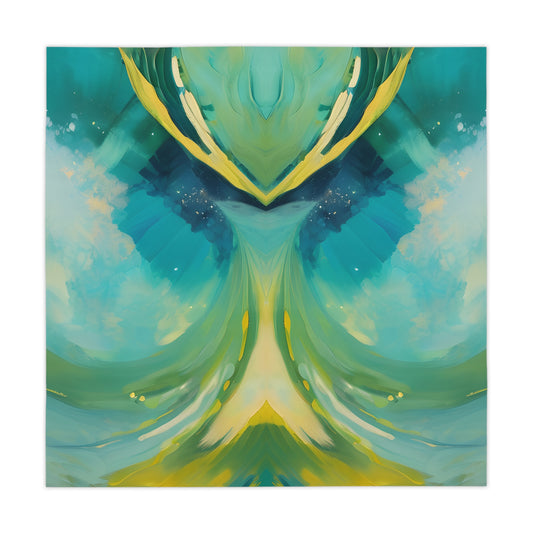 Oceanids 55-inch Square Tablecloth