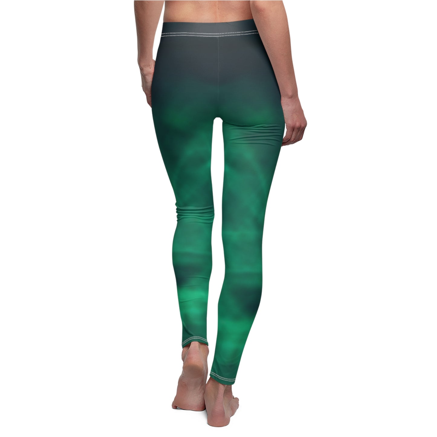Electric Green Light Women's Extra Soft Brushed Suede Leggings