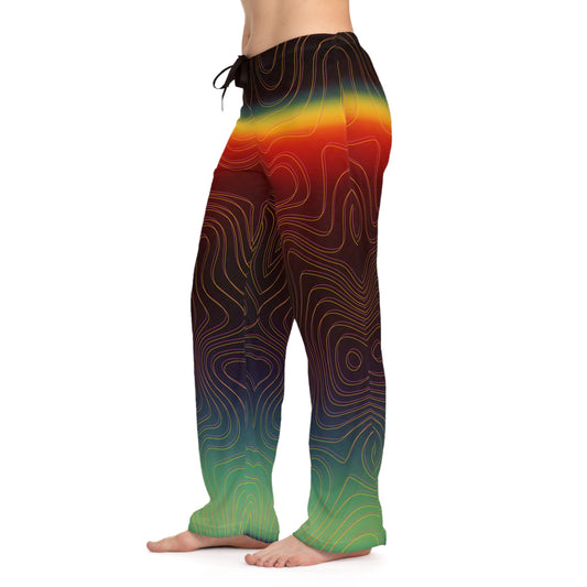 Spectral Heat Wave Women's Pajama Pants