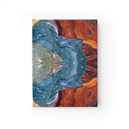 Cosmic Cell Division Hardcover Blank Journal
