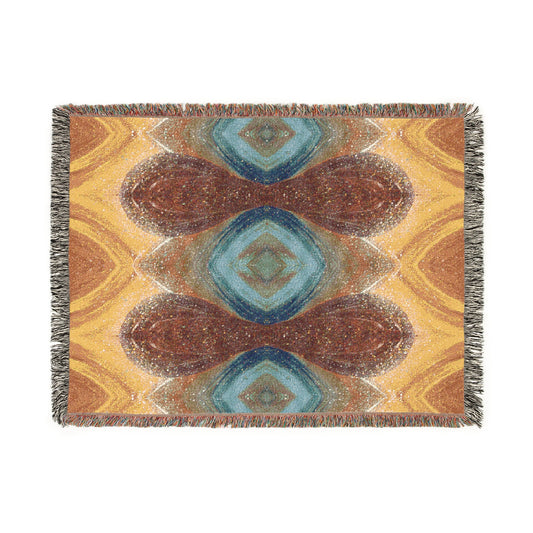 Flow of Magnetism 100% Cotton Woven Blanket (3 sizes)
