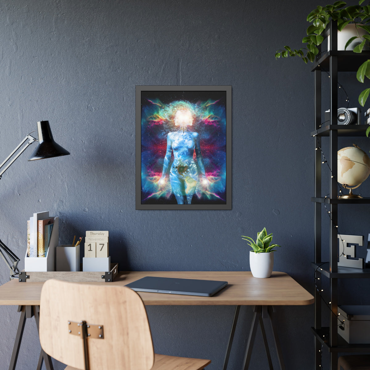 21st Century Gaia Framed Print | Surreal Art