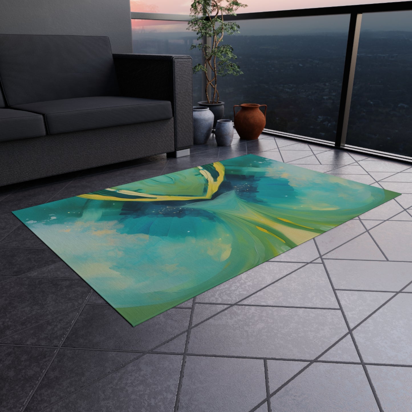 Oceanids Outdoor Rug