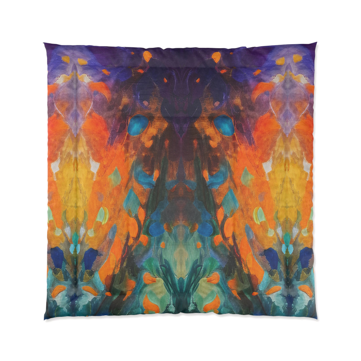 Dog Star Rises Polyester Comforter | Abstract Art Blanket