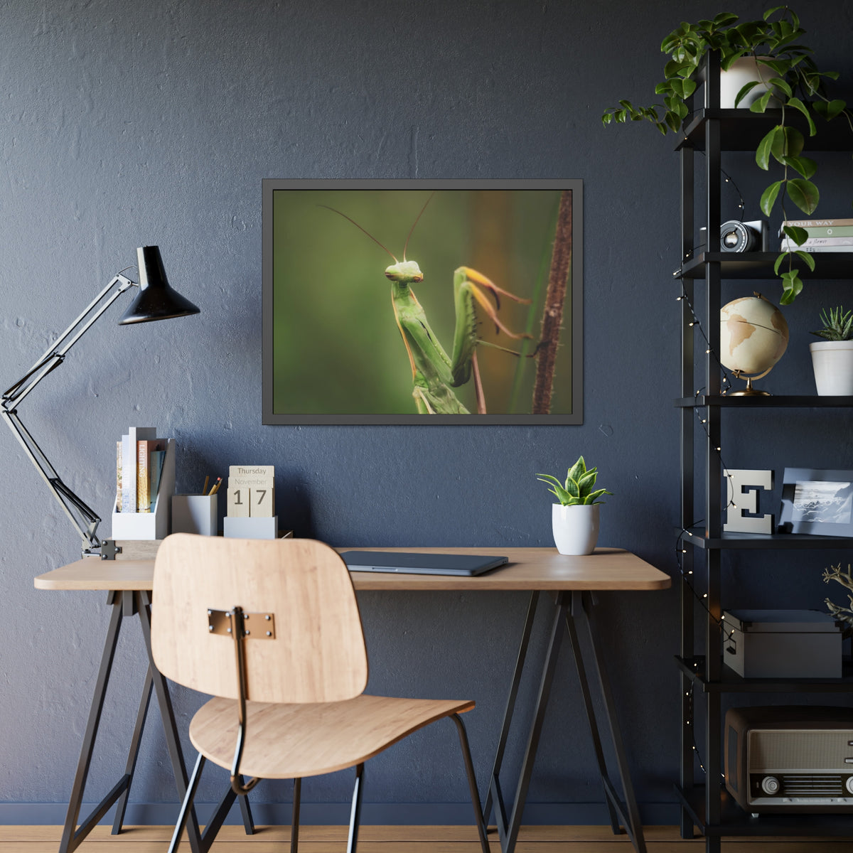 Majestic Mantis Framed Print | Nature Photography