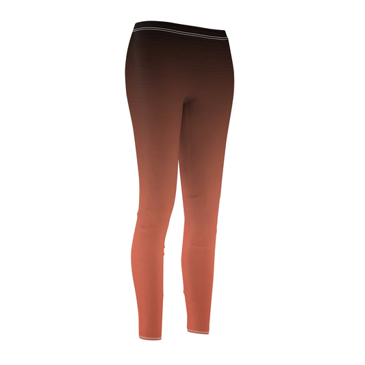 Rose Quartz Ombré Women's Extra Soft Brushed Suede Leggings