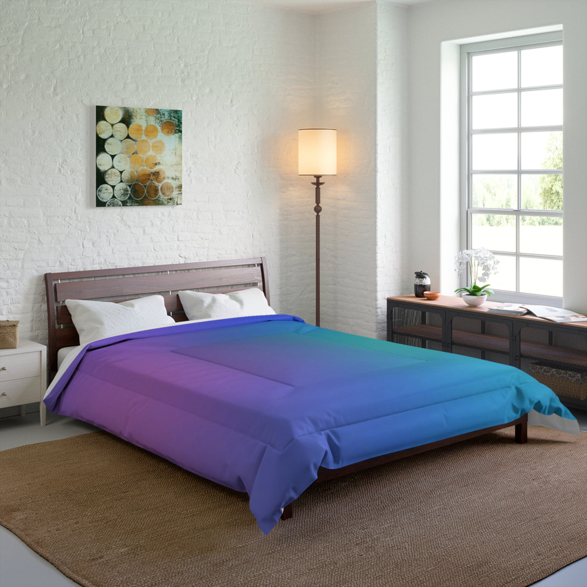 Magical Unicorn Tones Polyester Comforter