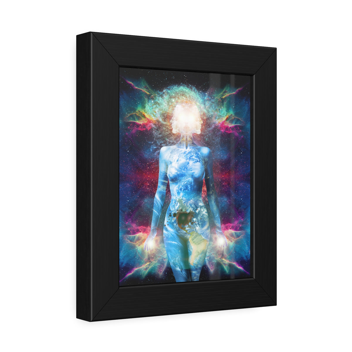 21st Century Gaia Framed Print | Surreal Art