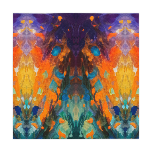 Dog Star Rises 55-inch Square Tablecloth