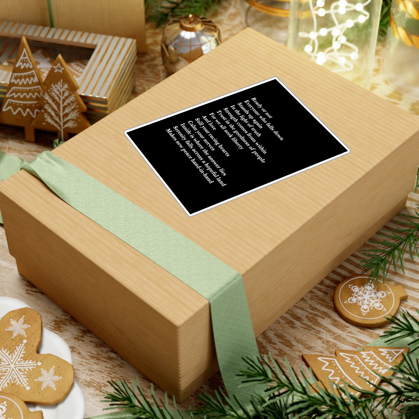 SOS Liberty Vinyl Decal Sticker