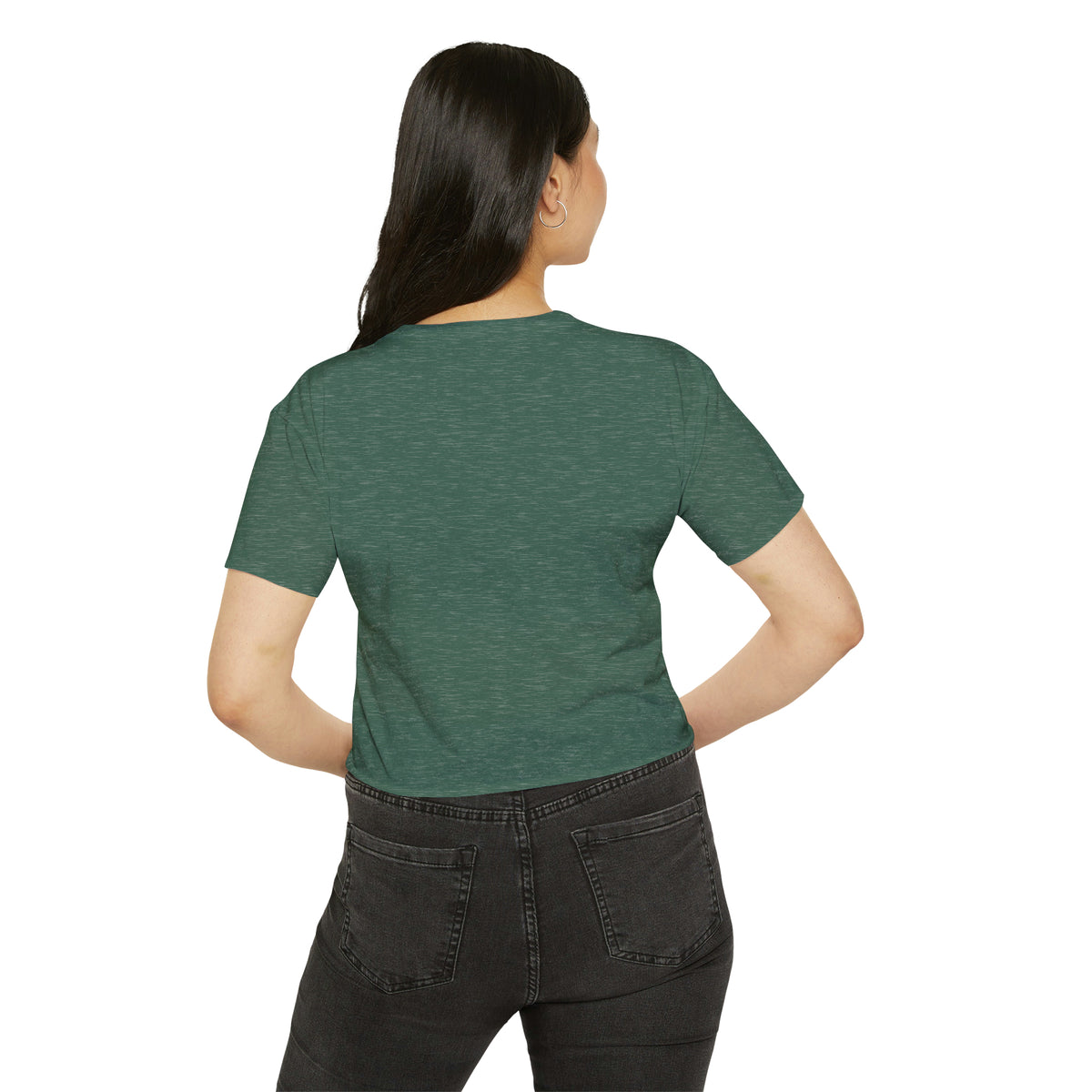 Intersecting Circles Women's Crop Top