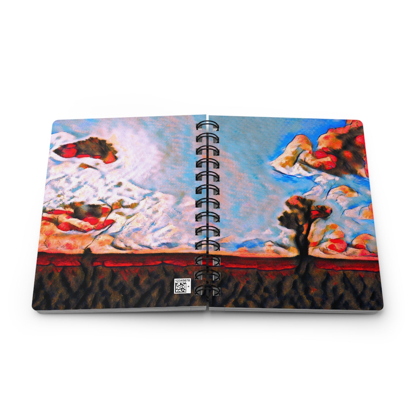 The Living Earth Spiral-Bound Lined Notebook