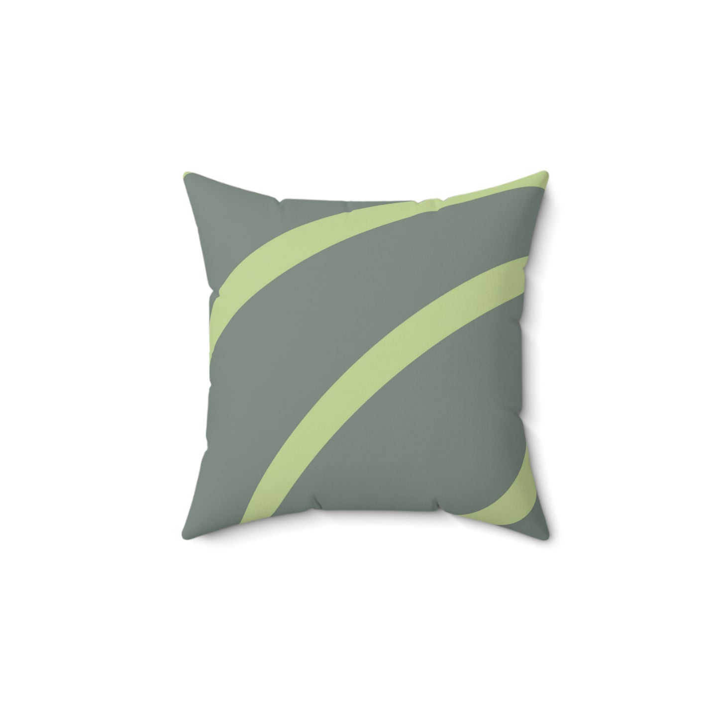 Sage Faux Suede Throw Pillow