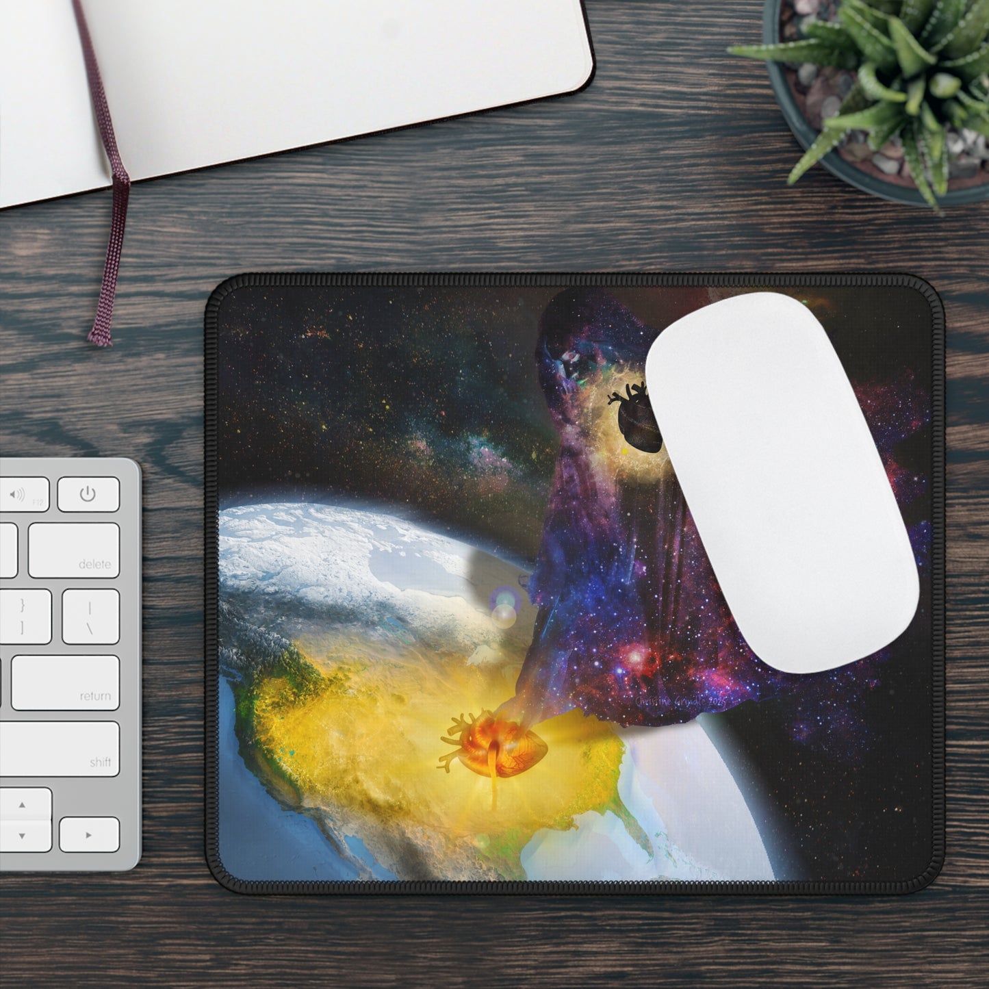Pandora's Hope Large Mouse Pad | Surreal Art