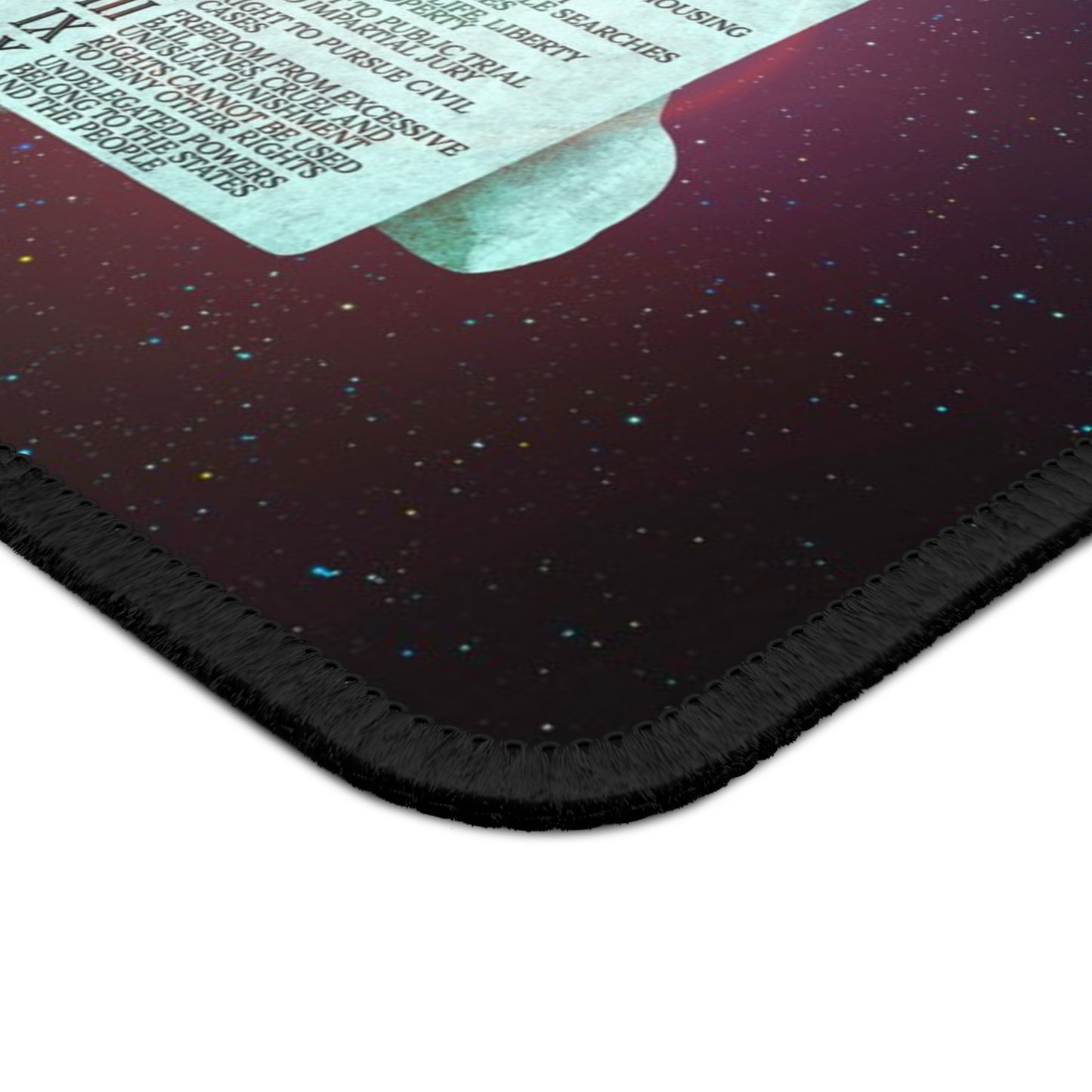 Divine Lady Liberty Large Mouse Pad | Surreal Art