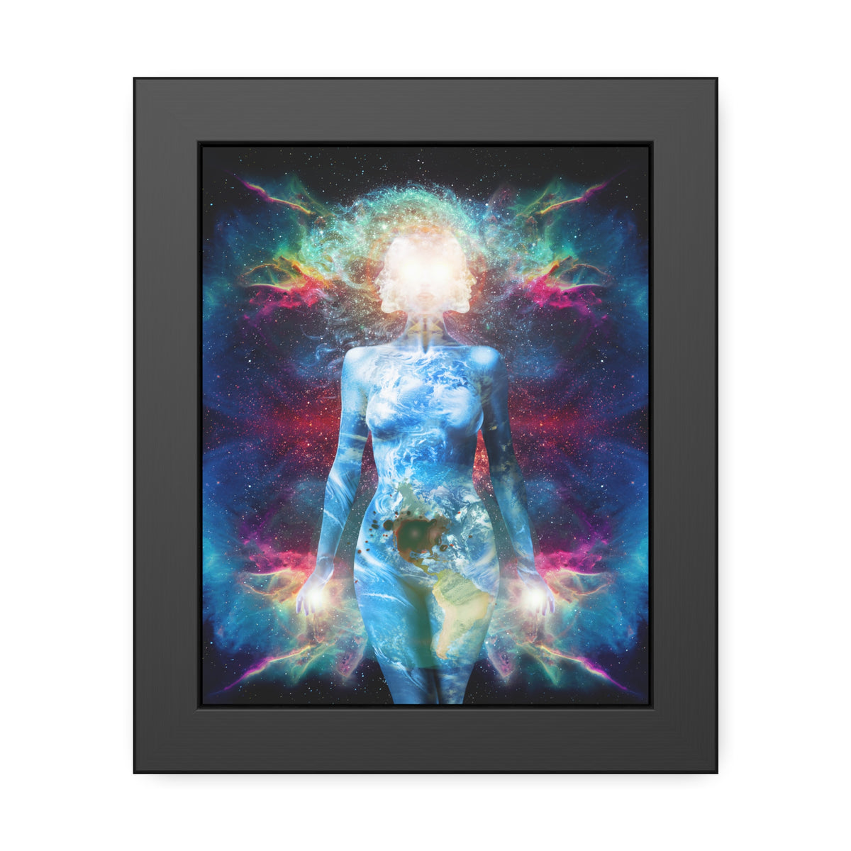 21st Century Gaia Framed Print | Surreal Art