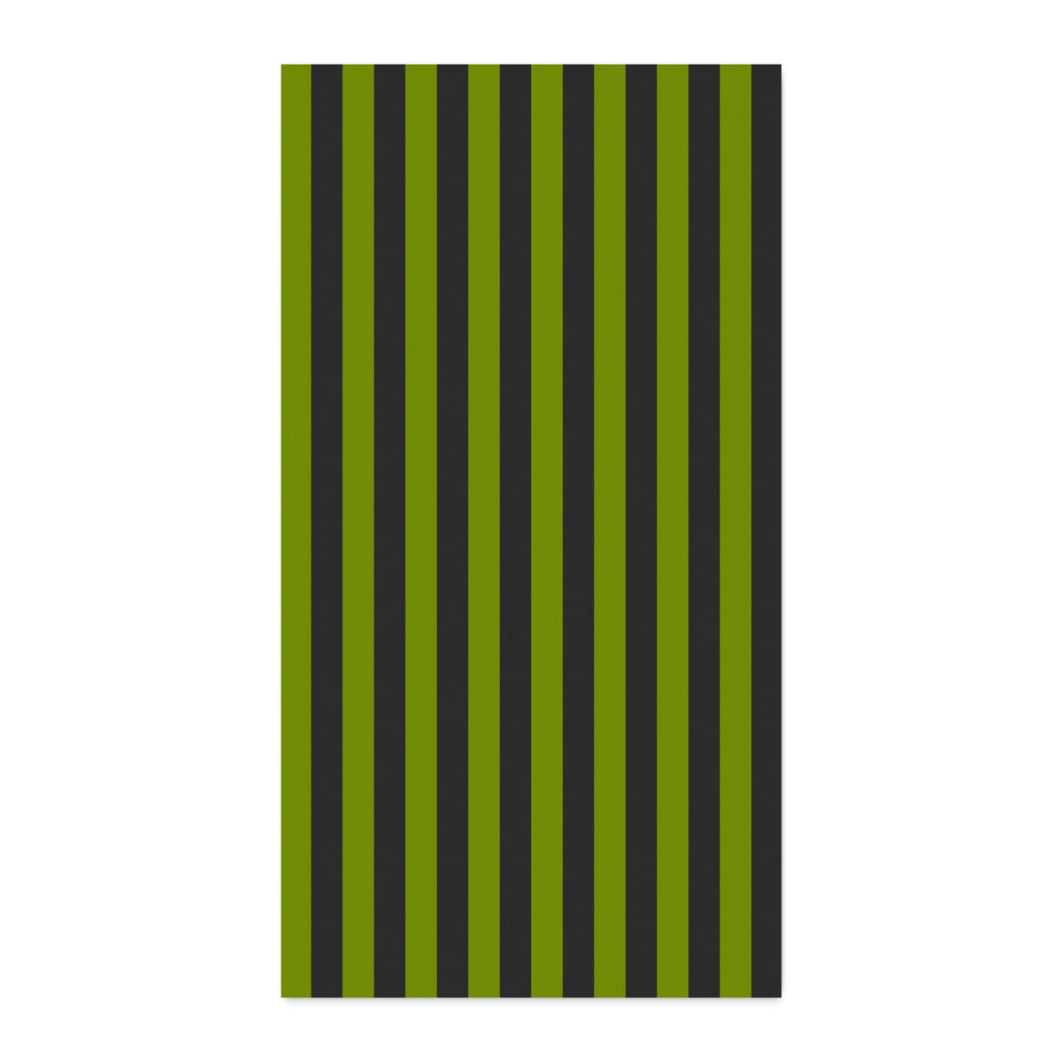 Avocado Green Stripes 100% Cotton Twill Fabric
