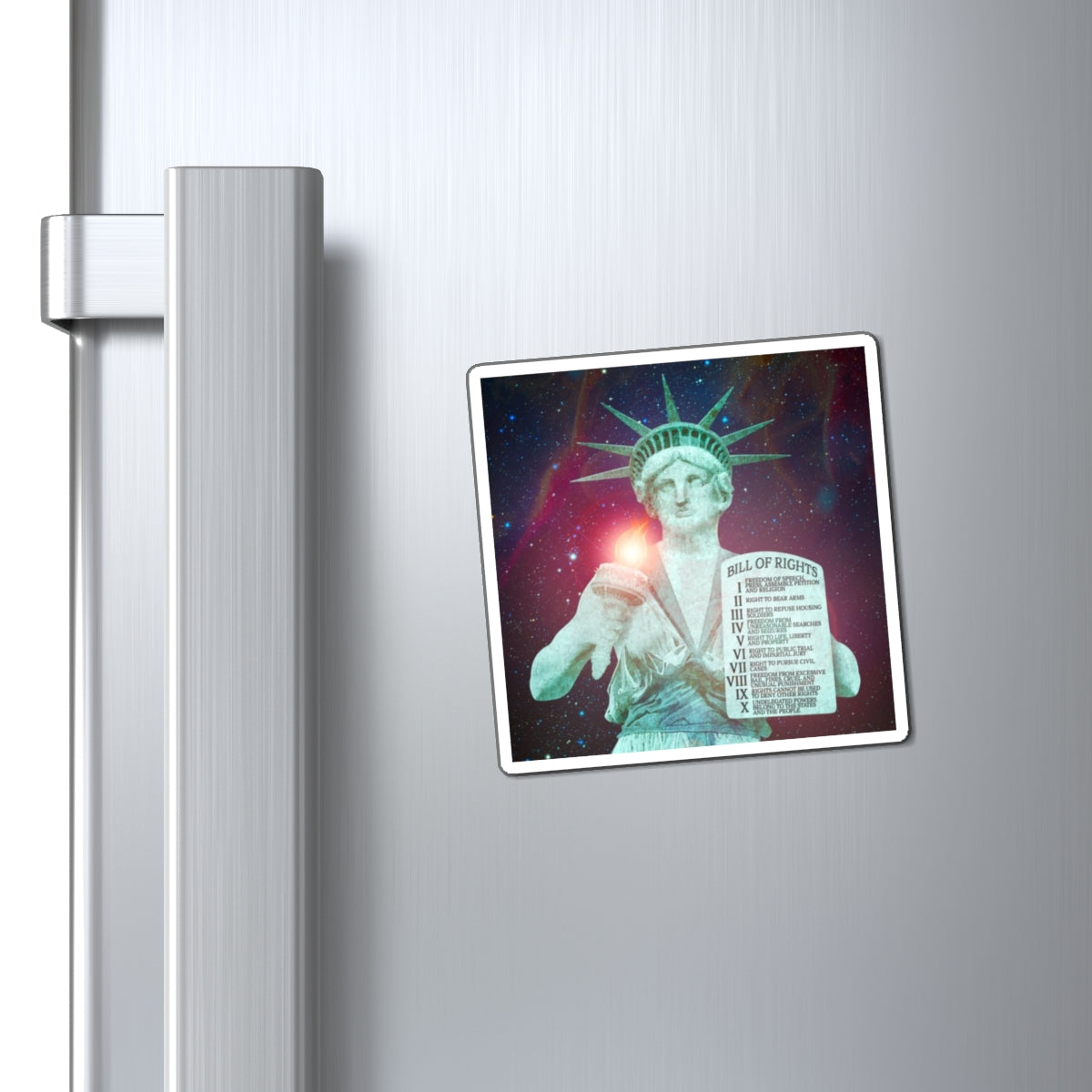 Divine Lady Liberty 3-inch Vinyl Magnet