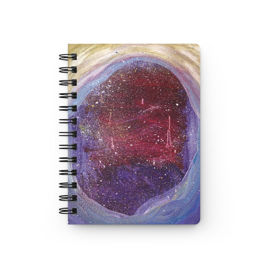 Plato's Cave Painting Spiral-Bound Lined Notebook