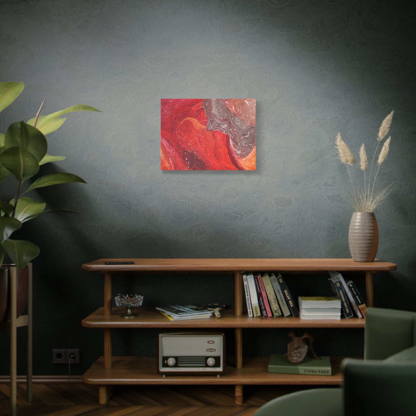 Waves of Creation Canvas Print | Abstract Art