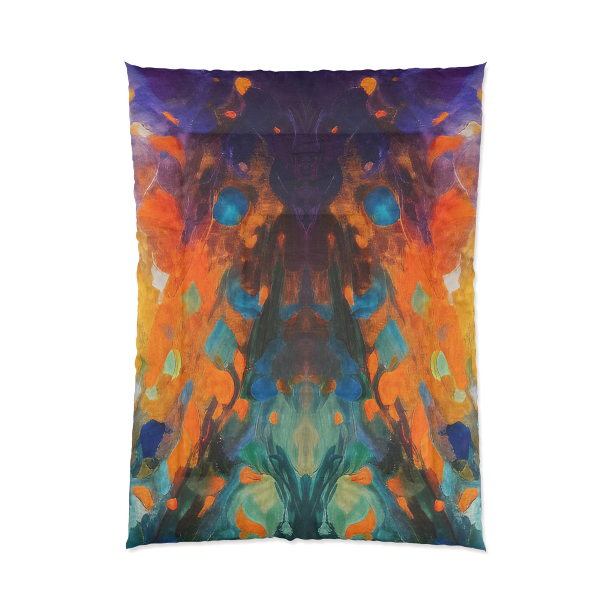 Dog Star Rises Polyester Comforter | Abstract Art Blanket