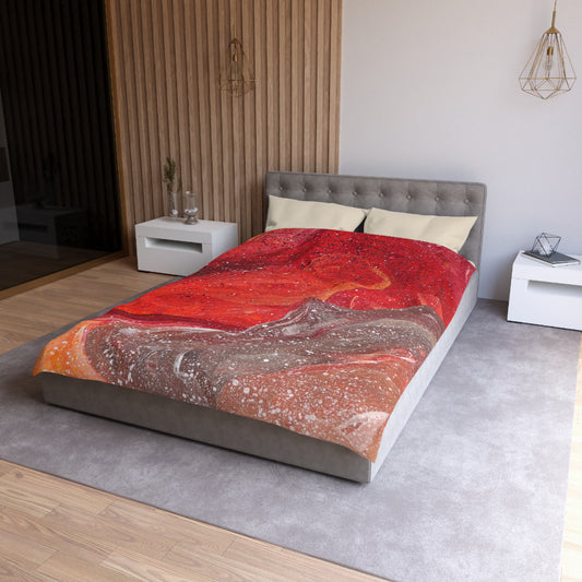 Waves of Creation Woven Duvet Cover