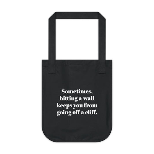 Hitting A Wall 100% Cotton Tote