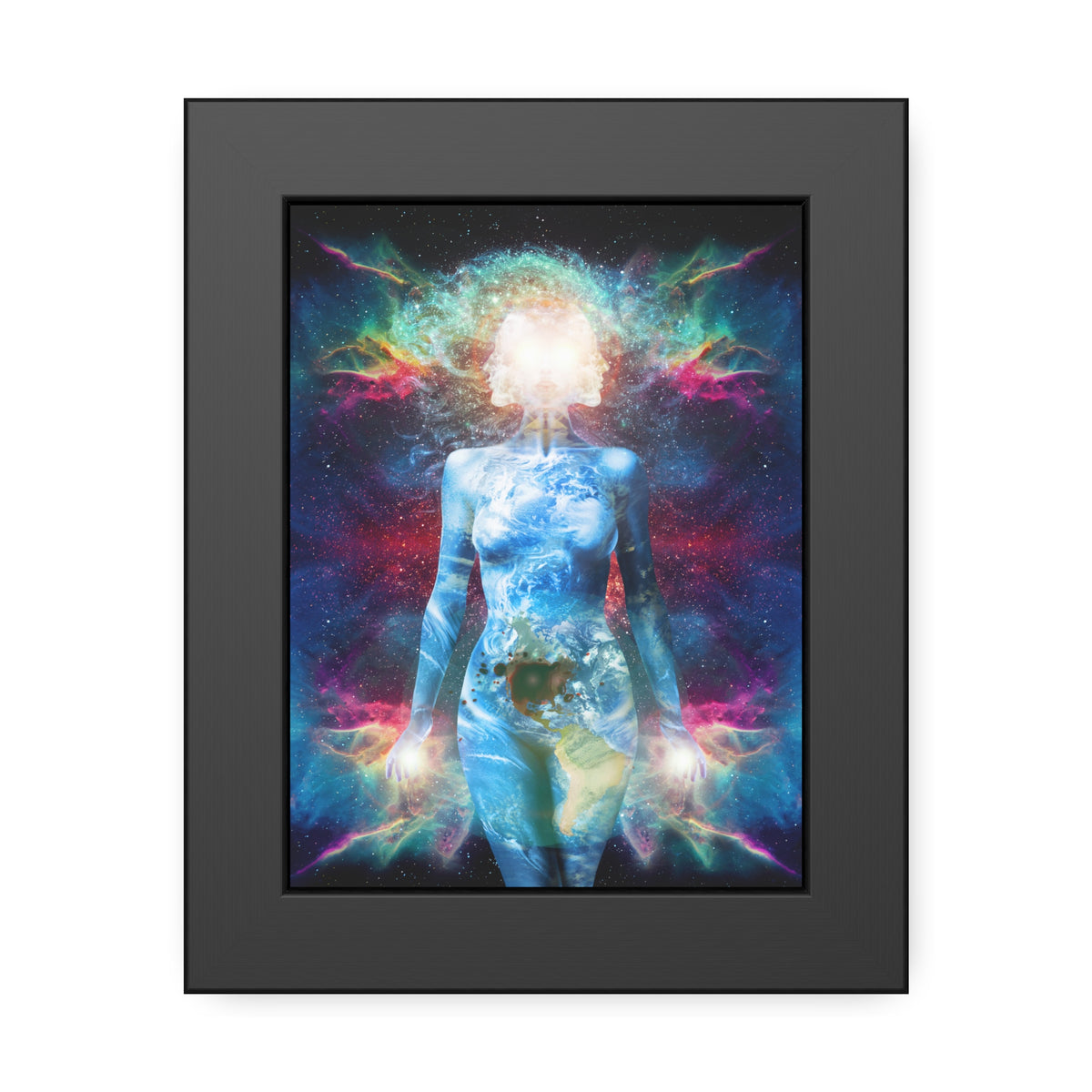 21st Century Gaia Framed Print | Surreal Art