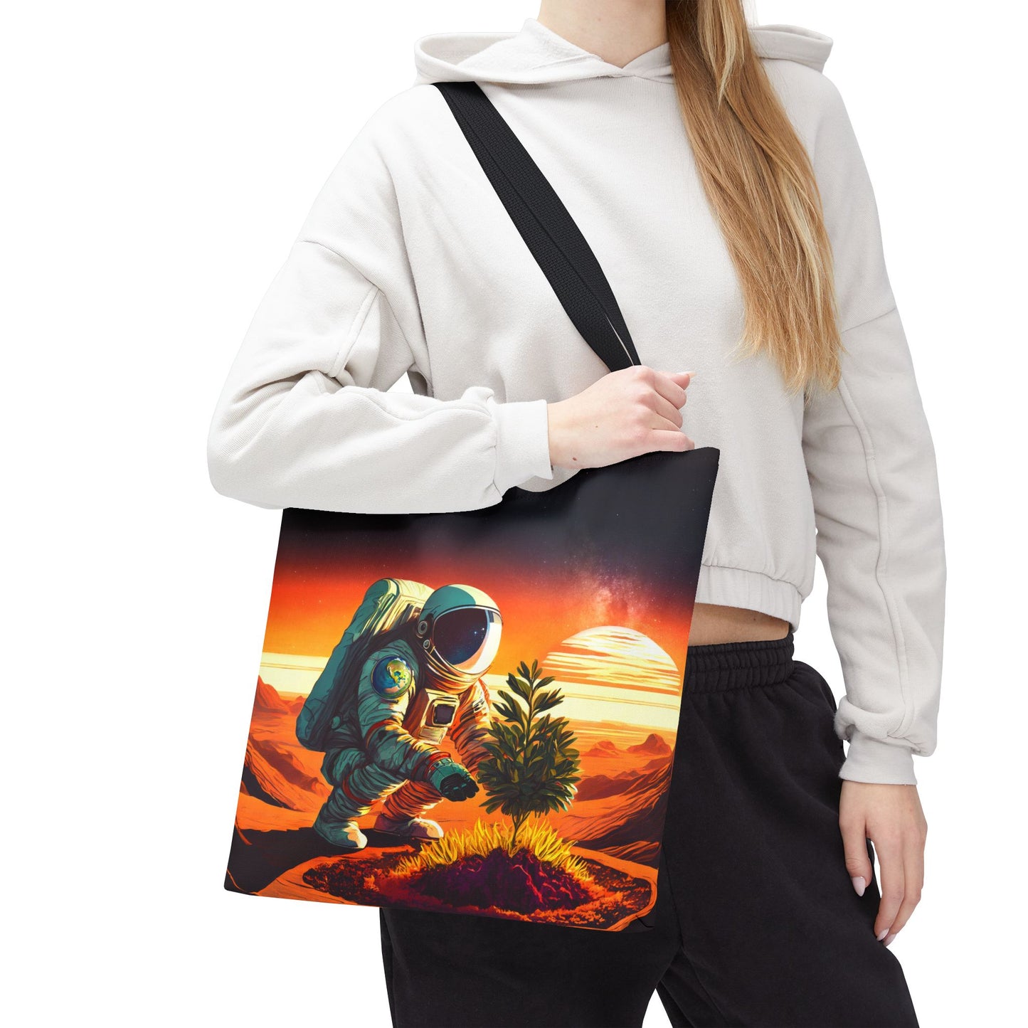 A Promethean Fable Tote Bag | Surreal Art