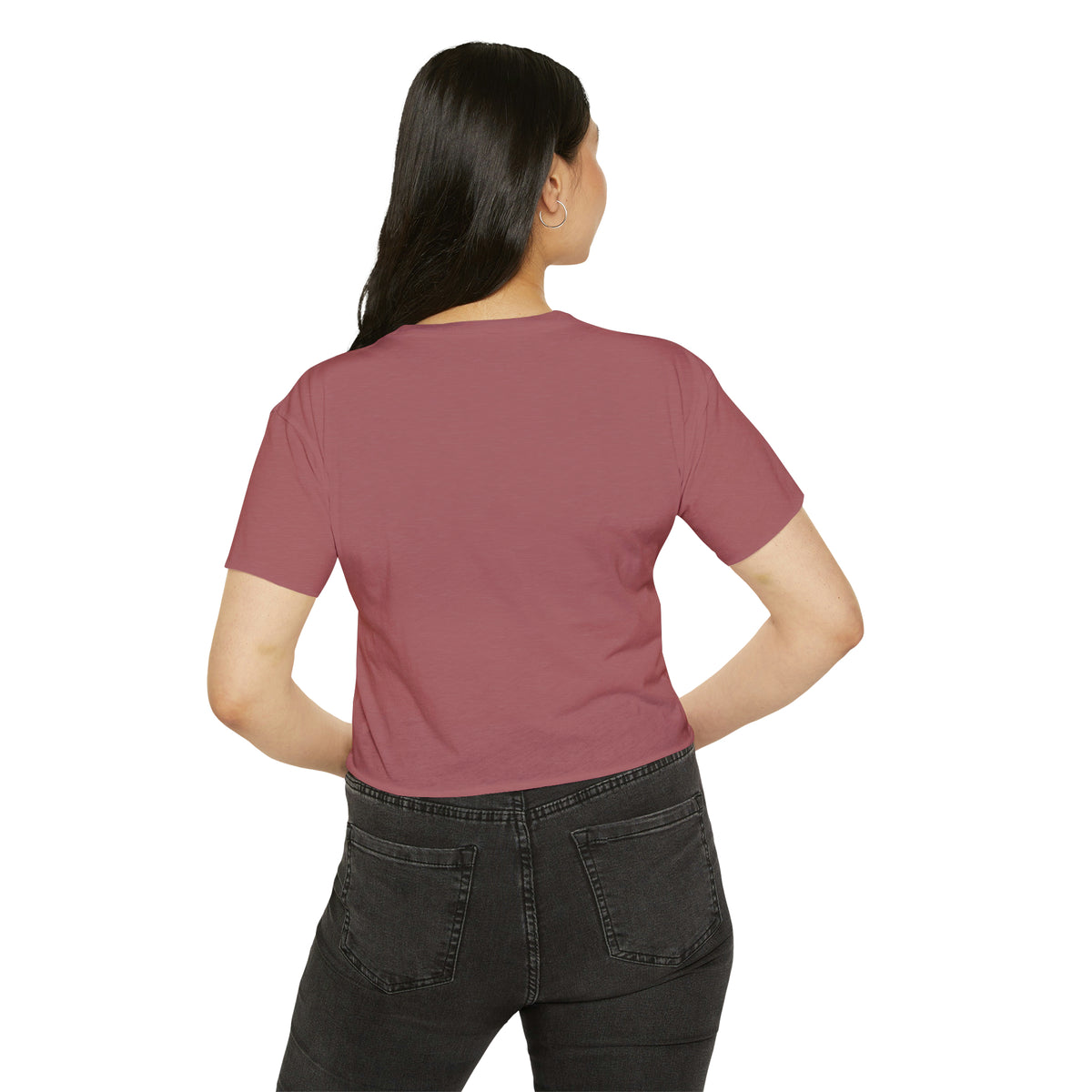 Intersecting Circles Women's Crop Top