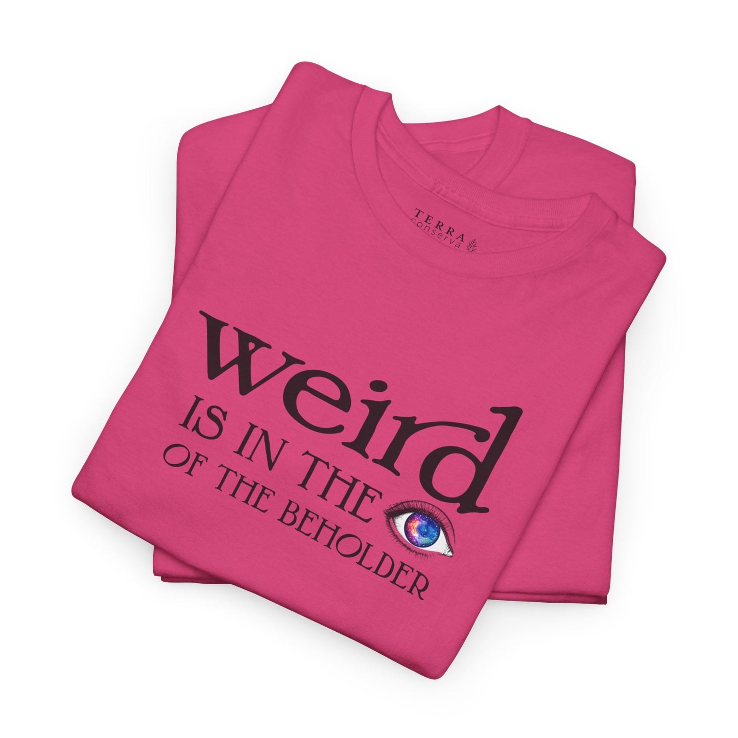 Weird Eye Adult 100% Cotton T-Shirt (Multicolors)