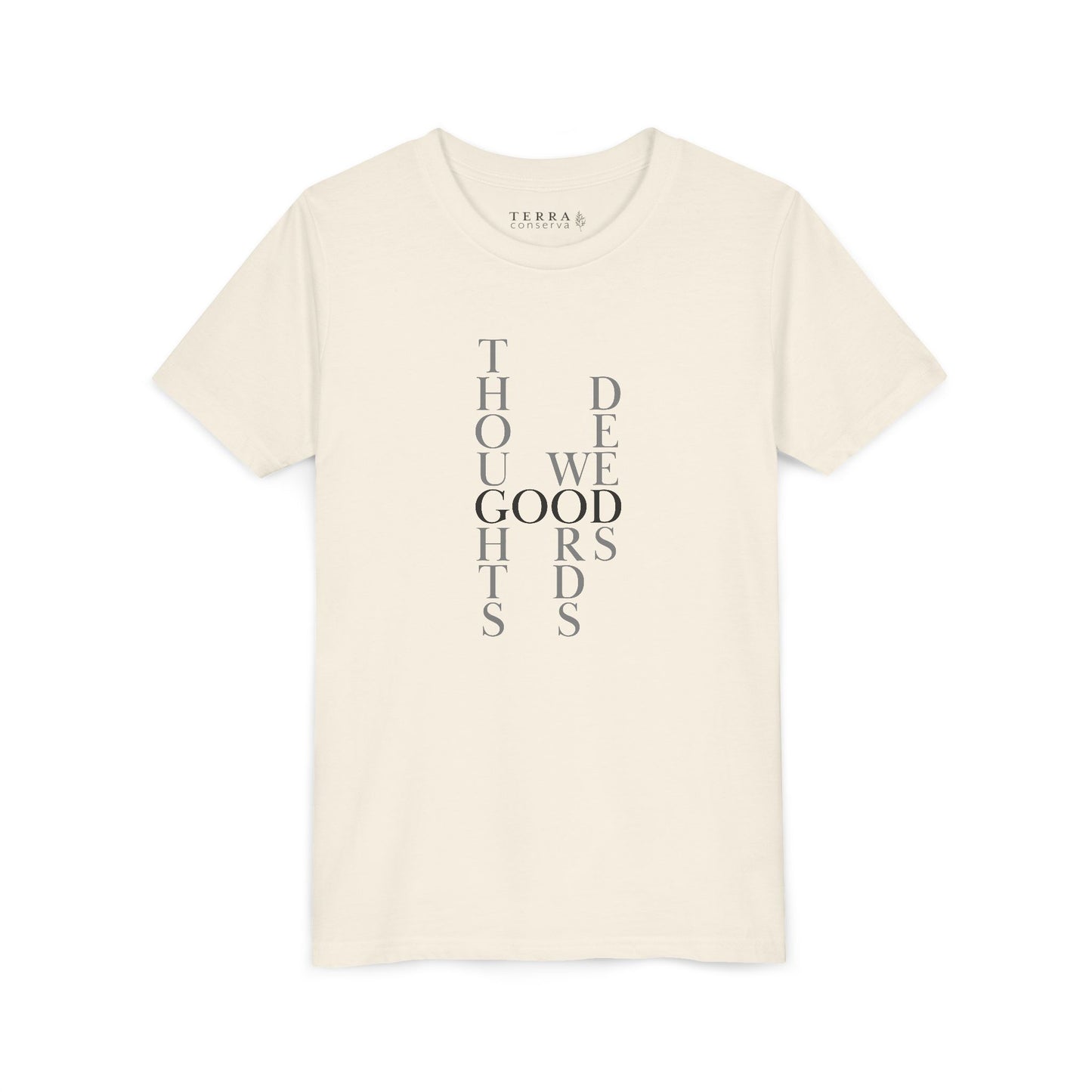 Good Thoughts, Words, Deeds Short Sleeve Kids' T-Shirt