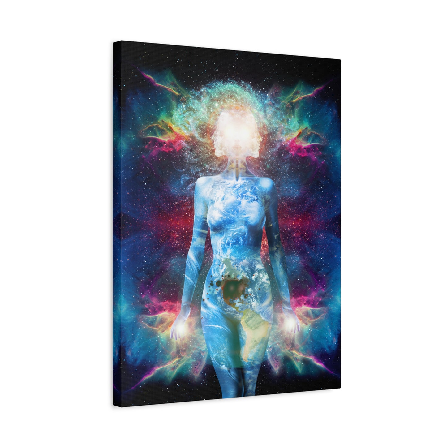 21st Century Gaia Canvas Print | Surreal Art