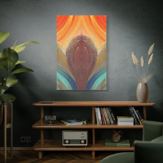 Flow of Magnetism Canvas Print | Abstract Art